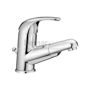 Miscelatore Lavabo PORTA&BINIi con Doccetta Estraibile | Cromo