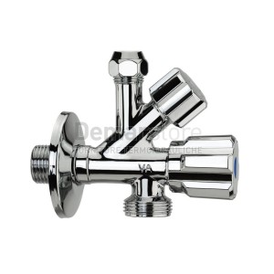 Rubinetto Combinato Sottolavabo con Attacco Lavatrice | 1/2" x 3/4"