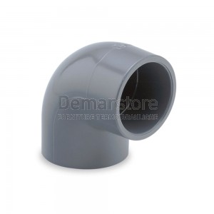 Gomito in PVC-U | PN16 | 90° | Incollaggio | Ø 40