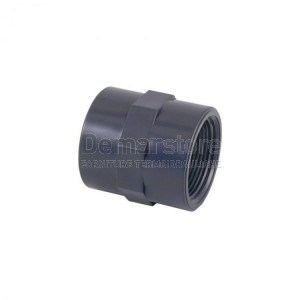 Manicotto in PVC-U | PN16 | Filettato FF | Diam. 1"1/4