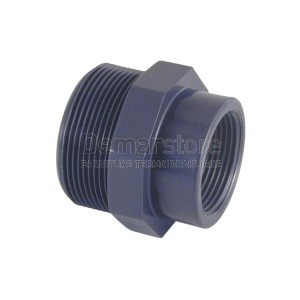 Riduzione in PVC-U | PN16 | Filettato MF |  Diam. 1"1/4 x 1"