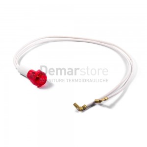 Lampadina Spia Luminosa per Termostato Scaldabagno Faston Femmina