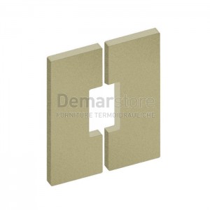 Isolante in Vermiculite Clam Lato Camera per VITTORIA 20kW da Serie 1205-0001-15 | Completo