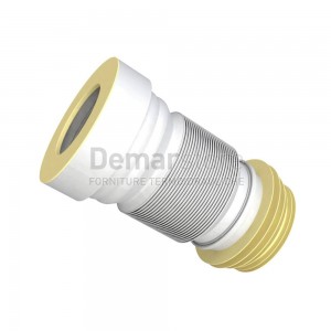 Manicotto Flessibile WC Estensibile Lunghezza da 220 a 520 mm. Max