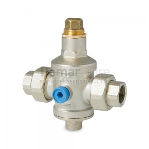 Riduttore di Pressione FARG sede Inox | 502 | con Bocchettoni Uscita F.1/2"