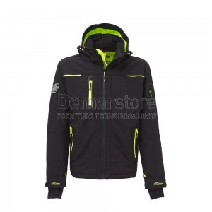 Giubbotto U-Power Soft Shell Space | Black Carbon | XL