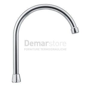 Canna per Rubinetto Lavello | Cromata | UNIVERSALE | Ø 18 mm |  Attacco F.3/4"x Ø18