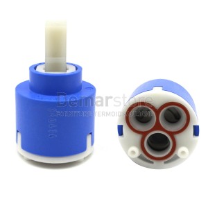 Cartuccia per Miscelatore EMMEVI | 2 Piedini | D.40 | Senza Distributore