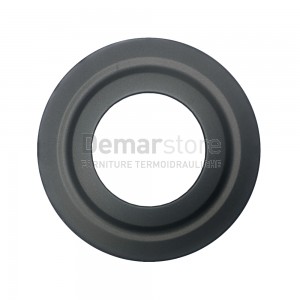 Rosone Copriforo Nero per Stufe | Diam. 150