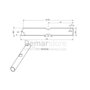 Tubo Candeletta Diam.27 | MDB - Fuego | per Stufe PluriFire
