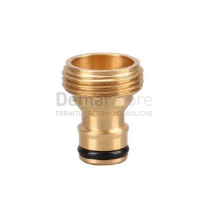 Raccordo Rapido Presa Rubinetto in Ottone Maschio Diam. 3/4"