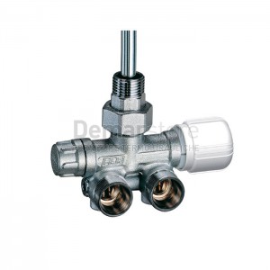 Valvola FAR Termostatizzabile Mono-Bitubo Attacco a Squadro | SX | Diam.1/2" | 1437