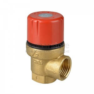 Valvola di Sicurezza | Attacco Femmina 1/2" |  6 Bar