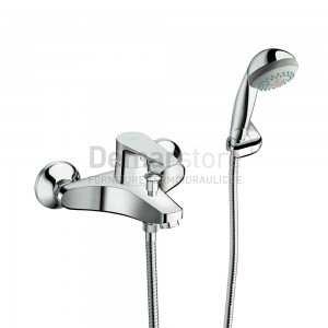 Miscelatore FEV | Serie Line | Vasca con Duplex | Cromo | LN0601/0NCR