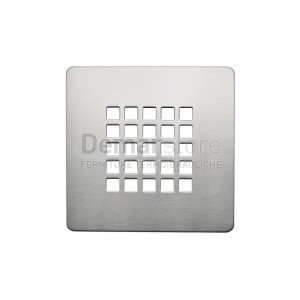 Griglia Quadrata per Piatto Doccia | 12,5 x 12,5 |  Acciaio Inox