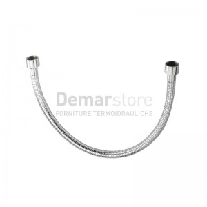 Flessibile Doccia in PVC Cromato Attacco FF 1/2" | cm. 80