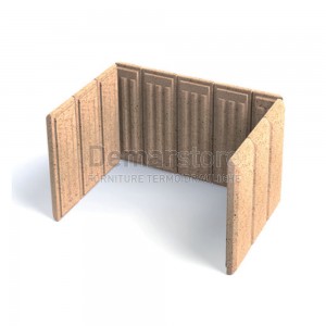 Kit Refrattari CARINCI per Termocamino Evolution 4.0 | 250 | RTC.S31