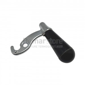 Maniglia Completa con Pomolo per Stufe Thermorossi Vari Modelli | 70025310