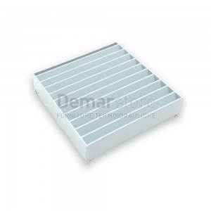 Griglia Quadrotto Eurapo Sigma/Prisma | Bianco 9016 | 110-112-114-216-218 | Pz.1