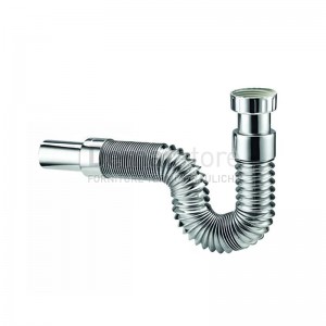 Flessibile Scarico Estensibile Maxiflex | ABS Cromato | F.1"1/4 x 32