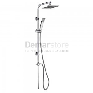 Colonna Doccia GEDY | Mod.Easy 03 con Soffione Quadro 200x200 mm