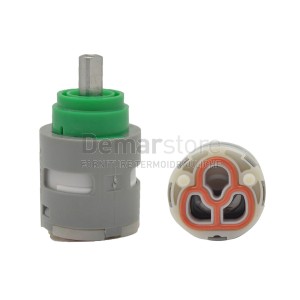 Cartuccia per Miscelatore | con Deviatore | 2 Piedini | Diam. 25 | Tipo Chiuso