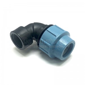 Gomito Femmina in PP Unidelta PN16 per Tubo in Polietilene Diam. 25 x 1/2"