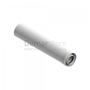 Prolunga Coassiale in Alluminio 60/100 | MF | Cm. 50