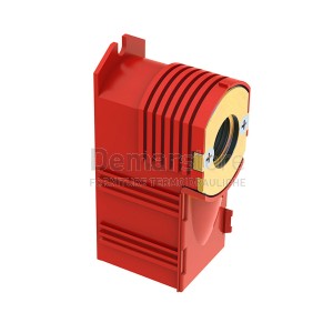 Gomito a Pressare Femmina per Tubo Multistrato | con BOX | ROSSO | Diam. 16 x 1/2"