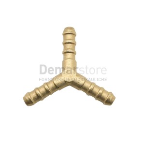 Raccordo Portagomma a 3 VIE per Tubo GPL 8x13