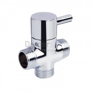 Deviatore per Colonna Doccia | 3 Vie | Maschio 1/2"- Uscita 1/2 M.