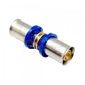 Manicotto a Pressare Intermedio APE per Tubo Multistrato Diam. 20