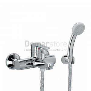 Miscelatore Vasca Esterno Paffoni con Doccetta e Supporto | Serie BLU