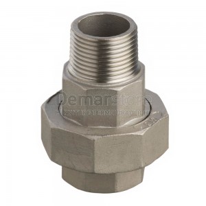 Bocchettone in Acciaio Inox AISI 316 Diritto MF 1"