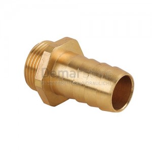 Raccordo Portagomma in Ottone Maschio Diam. 16 x 3/4"