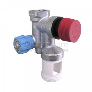 Gruppo di Sicurezza per Scaldacqua ad Accumulo Unival 3/4"