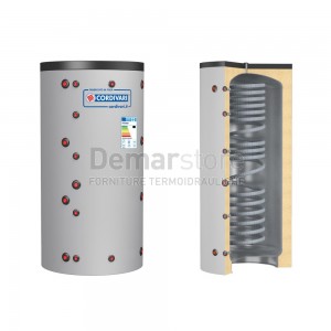 Puffer ECO-COMBI 1 VB Cordivari Riscaldamento + Scambiatore ACS Lt. 500