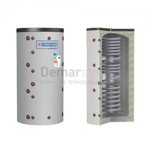 Puffer ECO-COMBI 1 VC Cordivari Riscaldamento + Scambiatore ACS Lt.1000