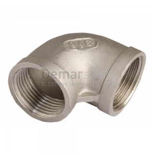 Gomito in Acciaio Inox AISI 316 FF 1"