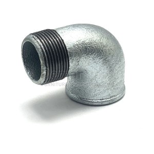 Gomito Zincato MF 1"