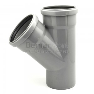 Braga Innesto per Scarichi a 45° D.110