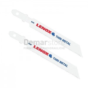 Set 2 Lame per Seghetto Alternativo Bi-Metal | 14 TPI | Lunghezza mm. 75 | Metalli