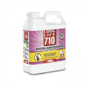  Long Life 710 GEL | Biocida-Sanitizzante | Lt.1