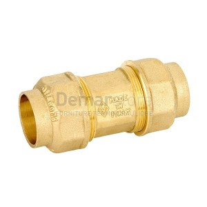 Manicotto in Ottone per Tubo in Polietilene | Diam. 25