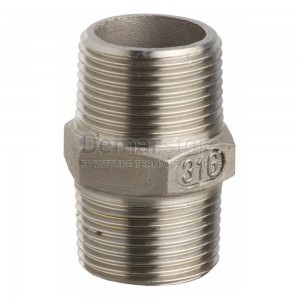 Nipplo in Acciaio Inox AISI 316 Maschio 1/4"