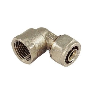 Gomito a Stringere Femmina per Tubo Multistrato Diam. 32 x 1"