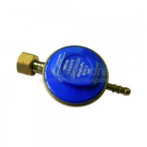 Regolatore GAS Bassa Pressione | 1 kg/h | Taratura Fissa | Attacco  Bombola SX