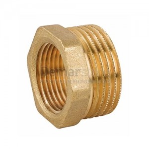Riduzione in Ottone Giallo MF 1/2" x 3/8"