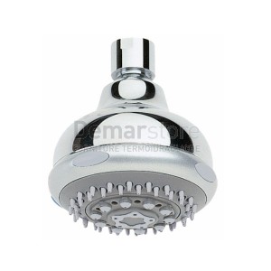 Soffione Doccia 3 Getti Anticalcare a Snodo 1/2"