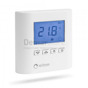Termostato Ambiente Digitale Seitron TADDY Retroilluminato